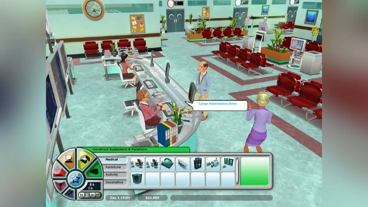 Скриншоты из Hospital Tycoon / Картинка 7