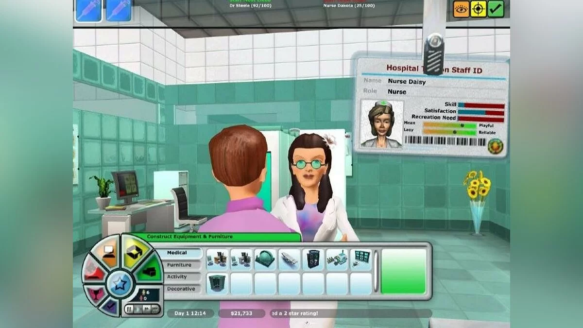 Скриншоты из Hospital Tycoon / Картинка 14
