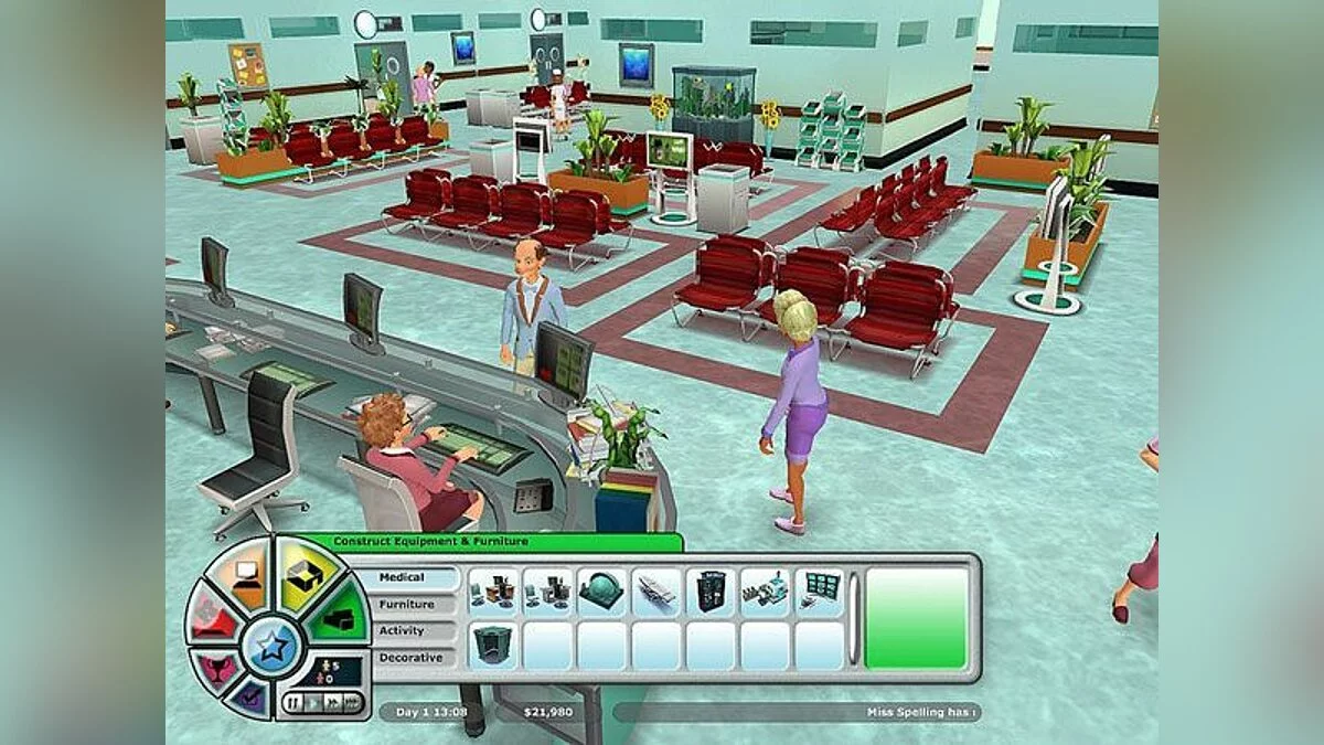 Скриншоты из Hospital Tycoon / Картинка 3