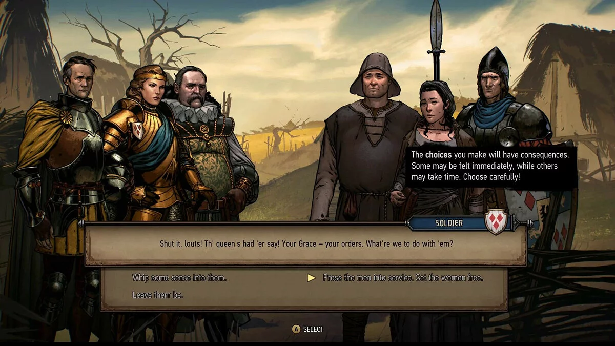 Скриншоты из Thronebreaker: The Witcher Tales / Картинка 4