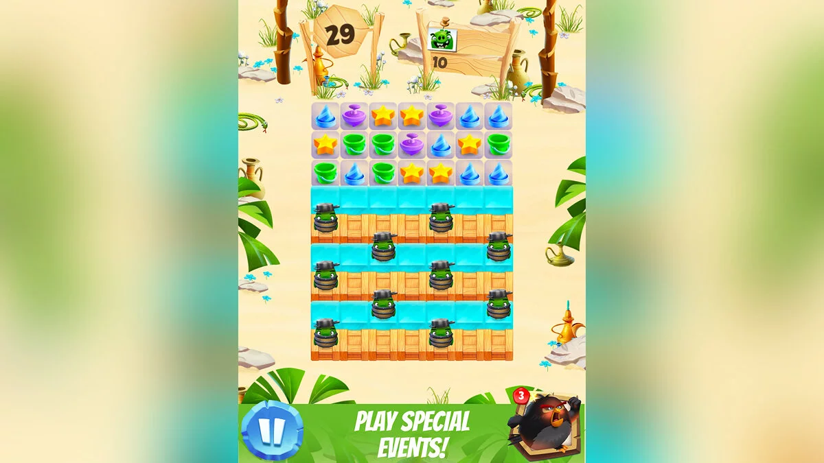 Скриншоты из Angry Birds Match / Картинка 5
