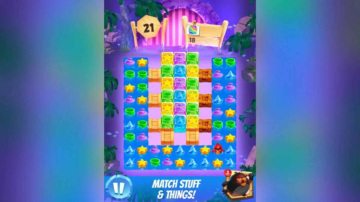 Скриншоты из Angry Birds Match / Картинка 7