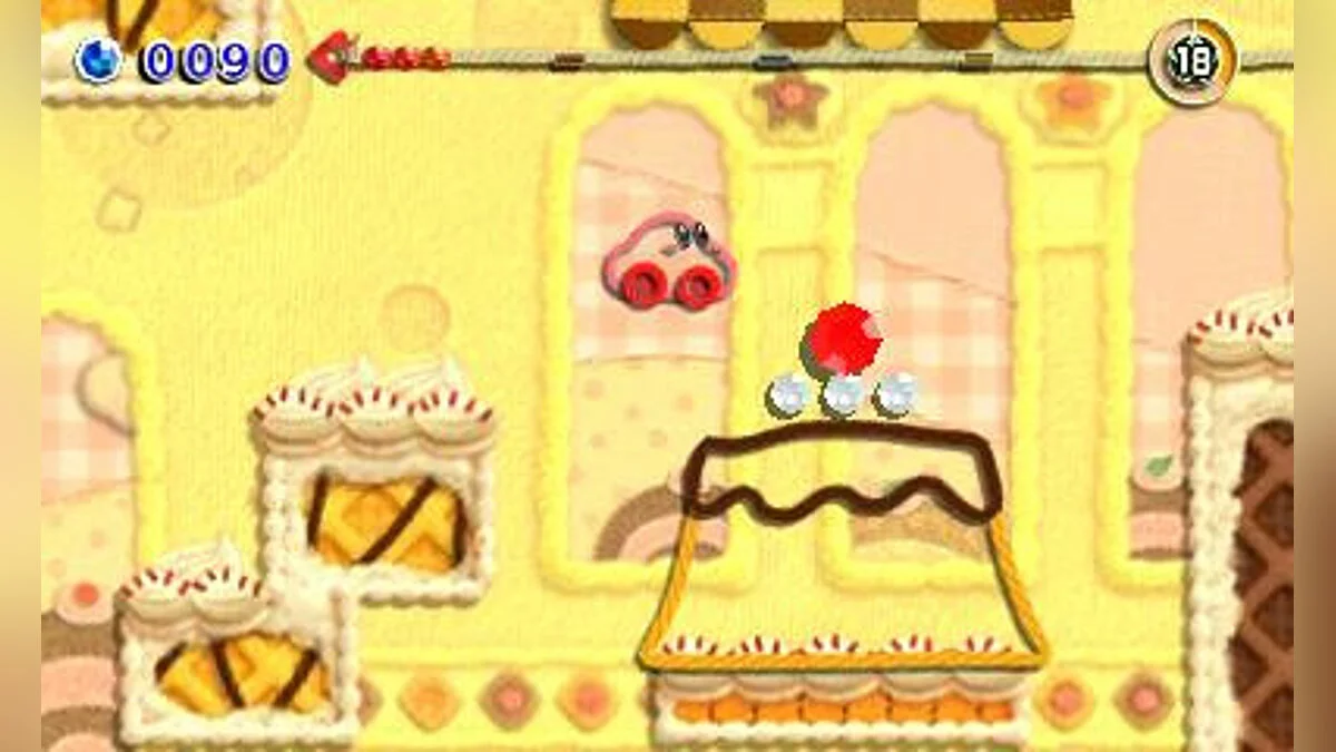 Скриншоты из Kirby's Extra Epic Yarn / Картинка 3