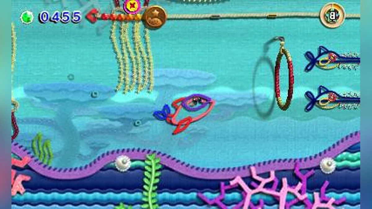 Скриншоты из Kirby's Extra Epic Yarn / Картинка 8