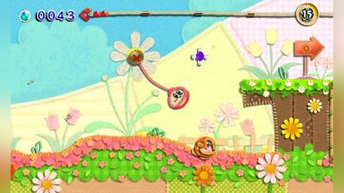 Скриншоты из Kirby's Extra Epic Yarn / Картинка 15