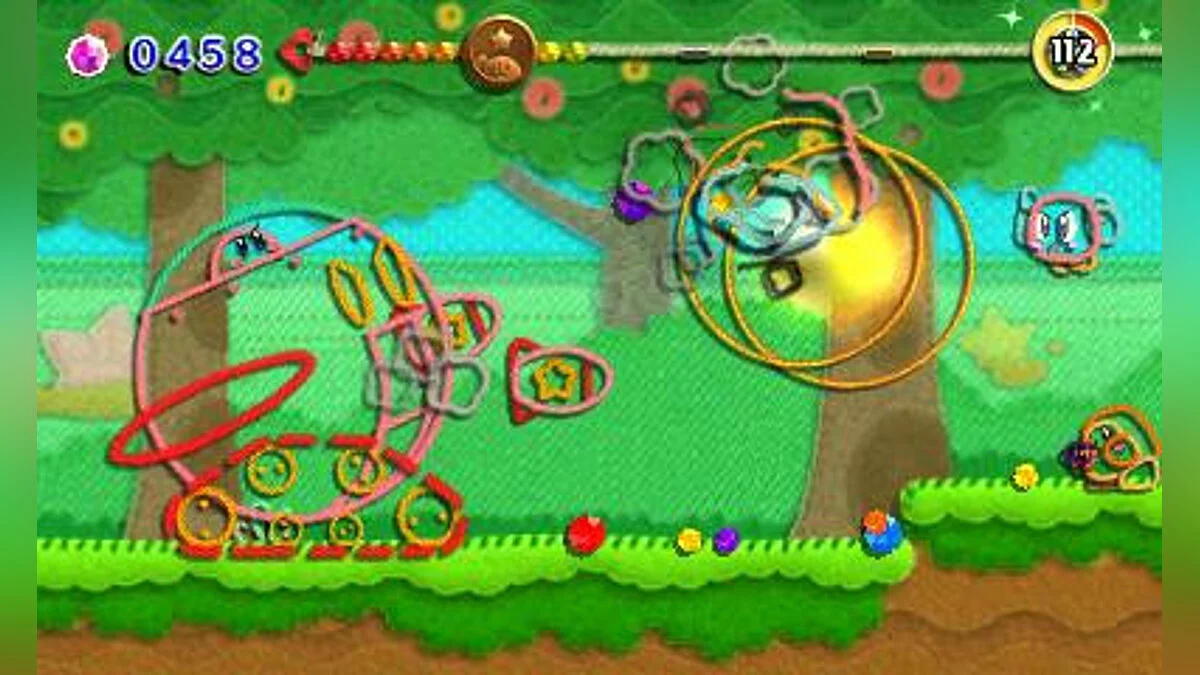 Скриншоты из Kirby's Extra Epic Yarn / Картинка 18