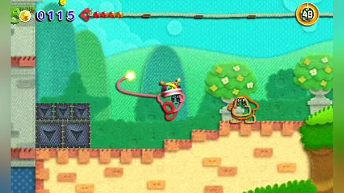 Скриншоты из Kirby's Extra Epic Yarn / Картинка 22