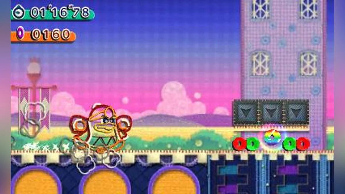 Скриншоты из Kirby's Extra Epic Yarn / Картинка 25