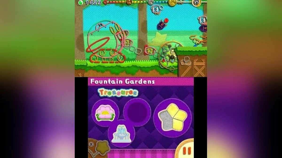Скриншоты из Kirby's Extra Epic Yarn / Картинка 28