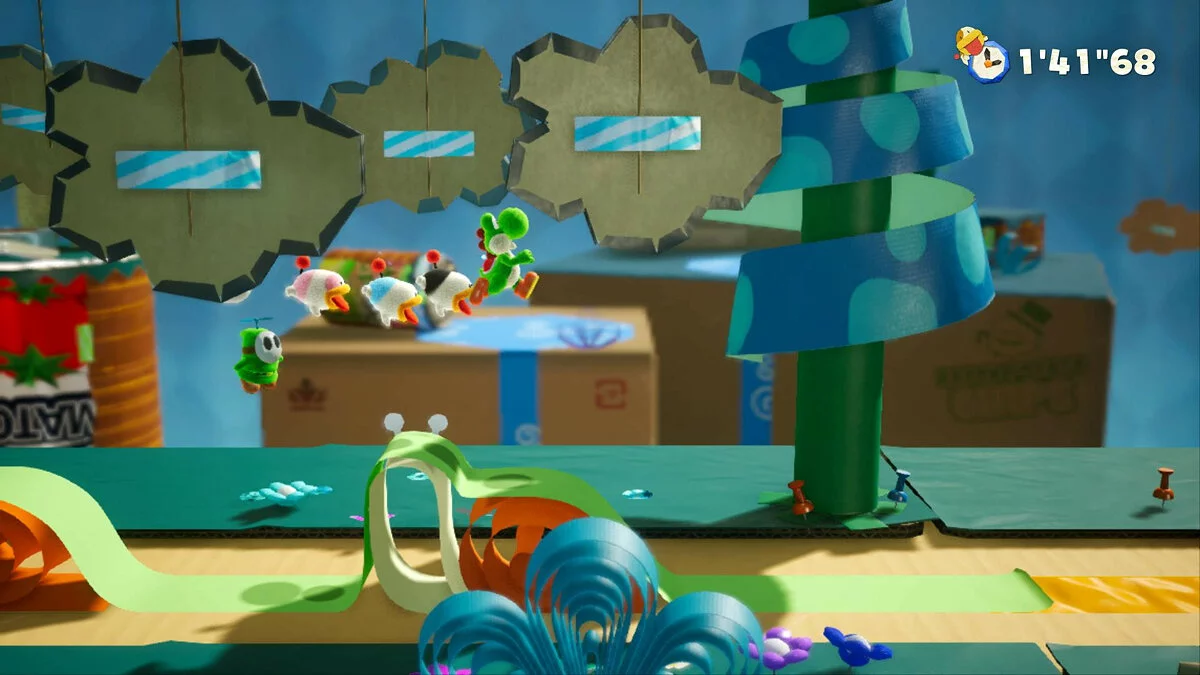 Скриншоты из Yoshi's Crafted World / Картинка 5