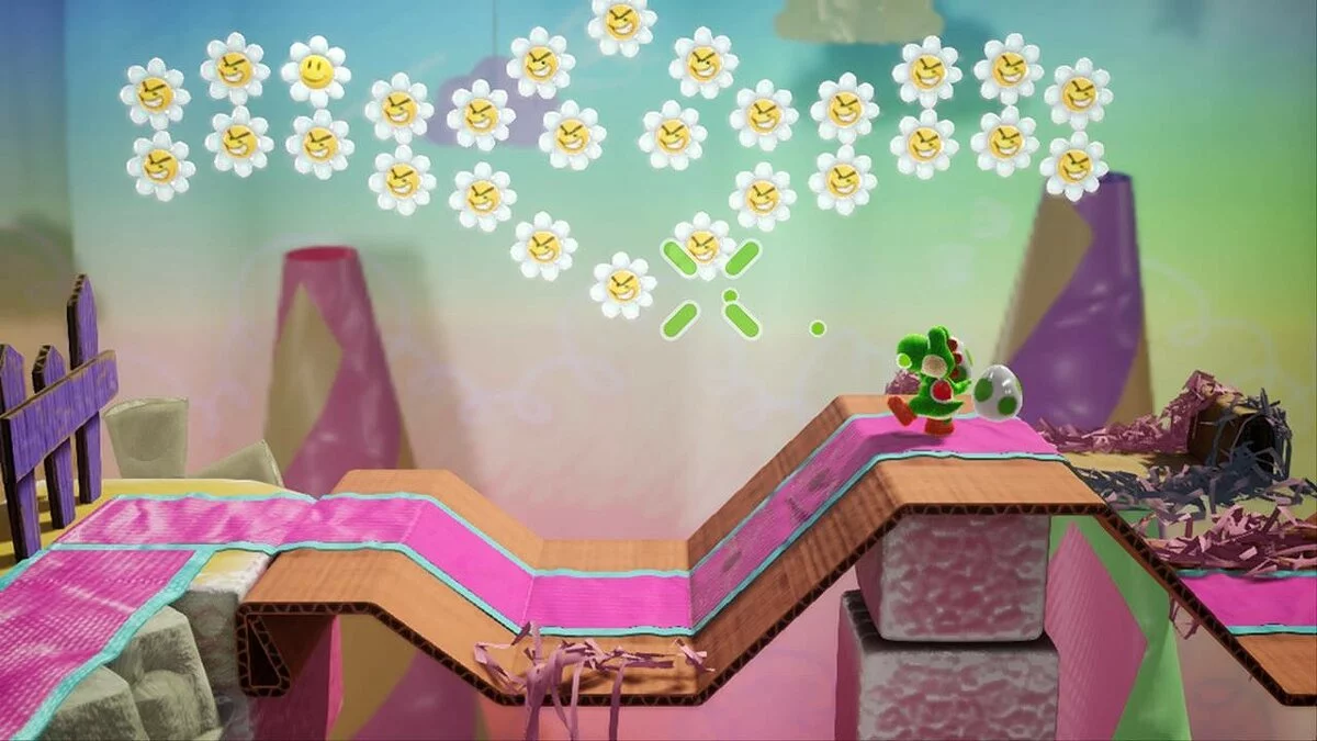 Скриншоты из Yoshi's Crafted World / Картинка 19