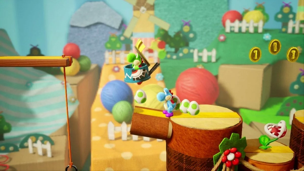 Скриншоты из Yoshi's Crafted World / Картинка 29