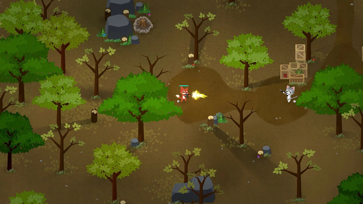 Скриншоты из Super Animal Royale / Картинка 1