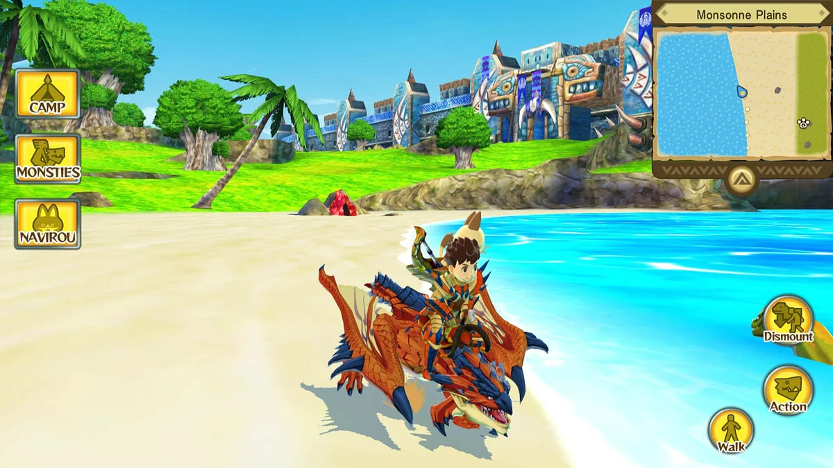 Скриншоты из Monster Hunter Stories / Картинка 1