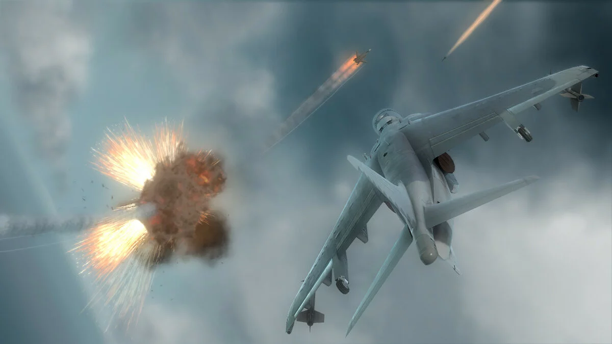 Скриншоты из Tom Clancy's H.A.W.X. / Картинка 6