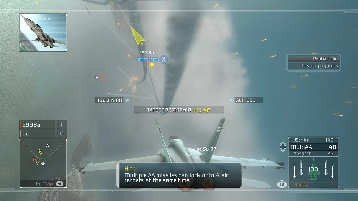 Скриншоты из Tom Clancy's H.A.W.X. / Картинка 7