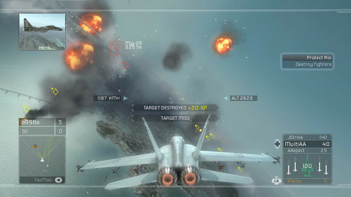 Скриншоты из Tom Clancy's H.A.W.X. / Картинка 10