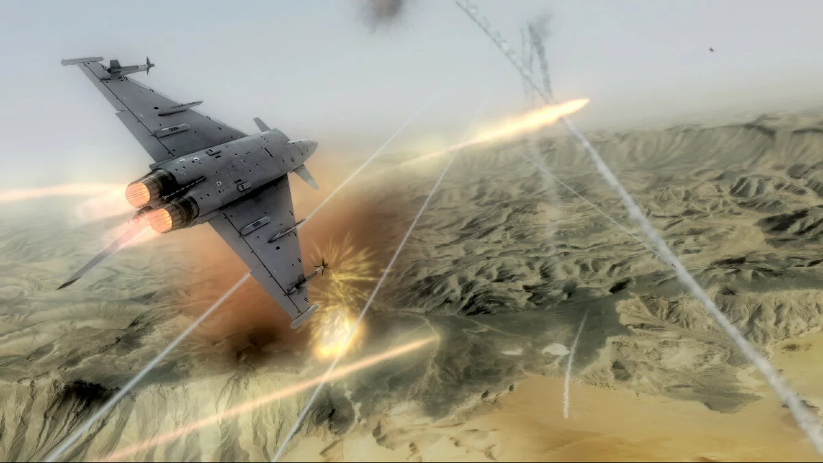 Скриншоты из Tom Clancy's H.A.W.X. / Картинка 36