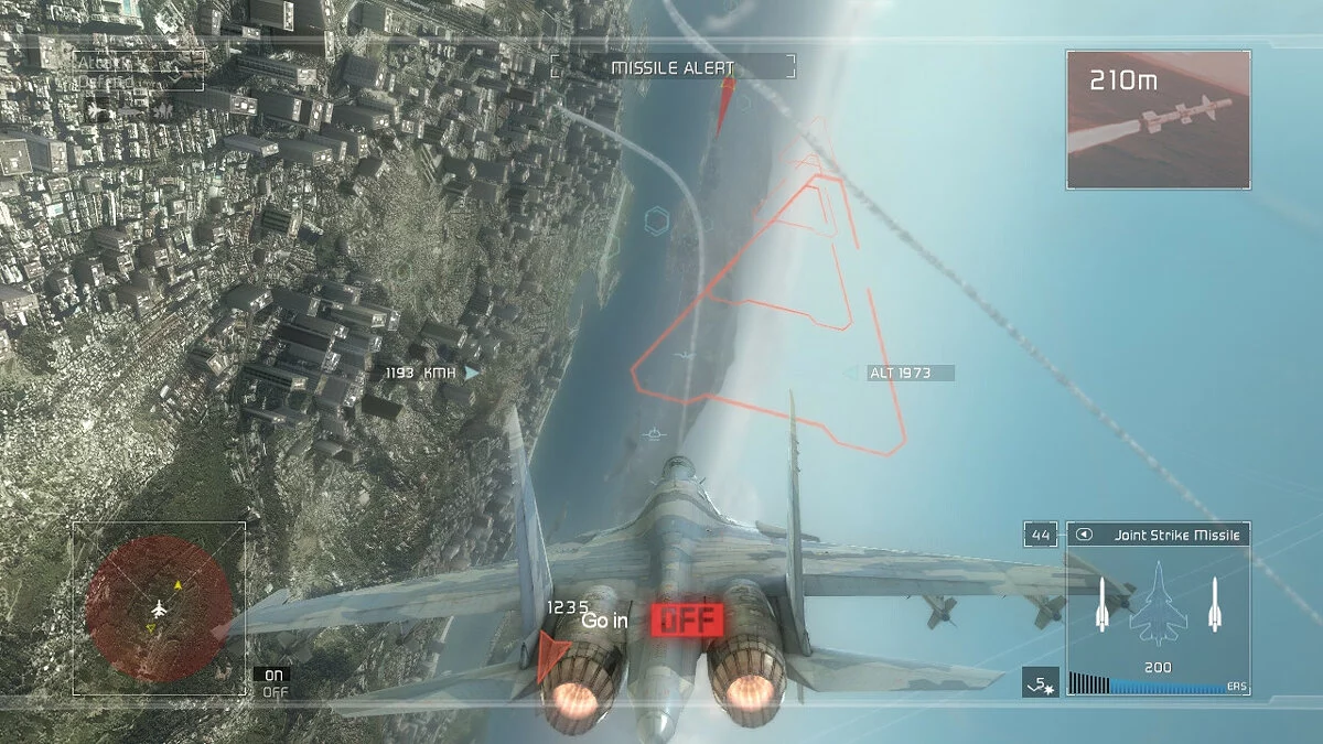 Скриншоты из Tom Clancy's H.A.W.X. / Картинка 38