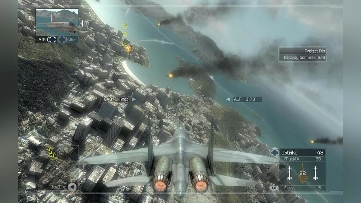 Скриншоты из Tom Clancy's H.A.W.X. / Картинка 83