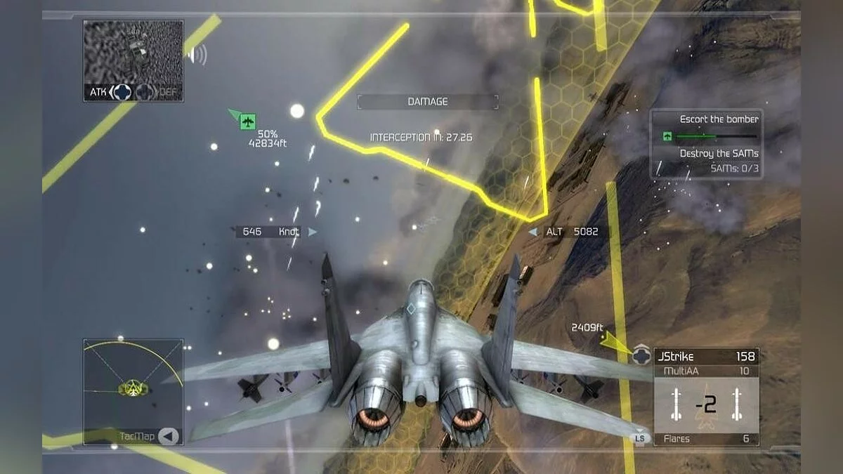Скриншоты из Tom Clancy's H.A.W.X. / Картинка 96