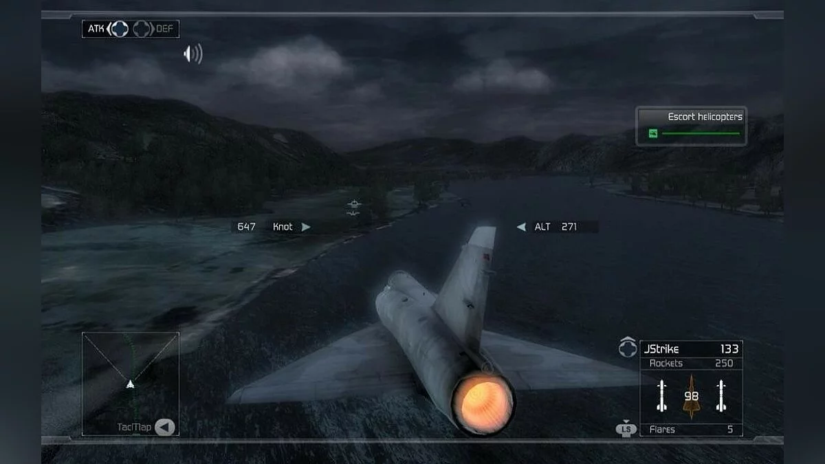 Скриншоты из Tom Clancy's H.A.W.X. / Картинка 127