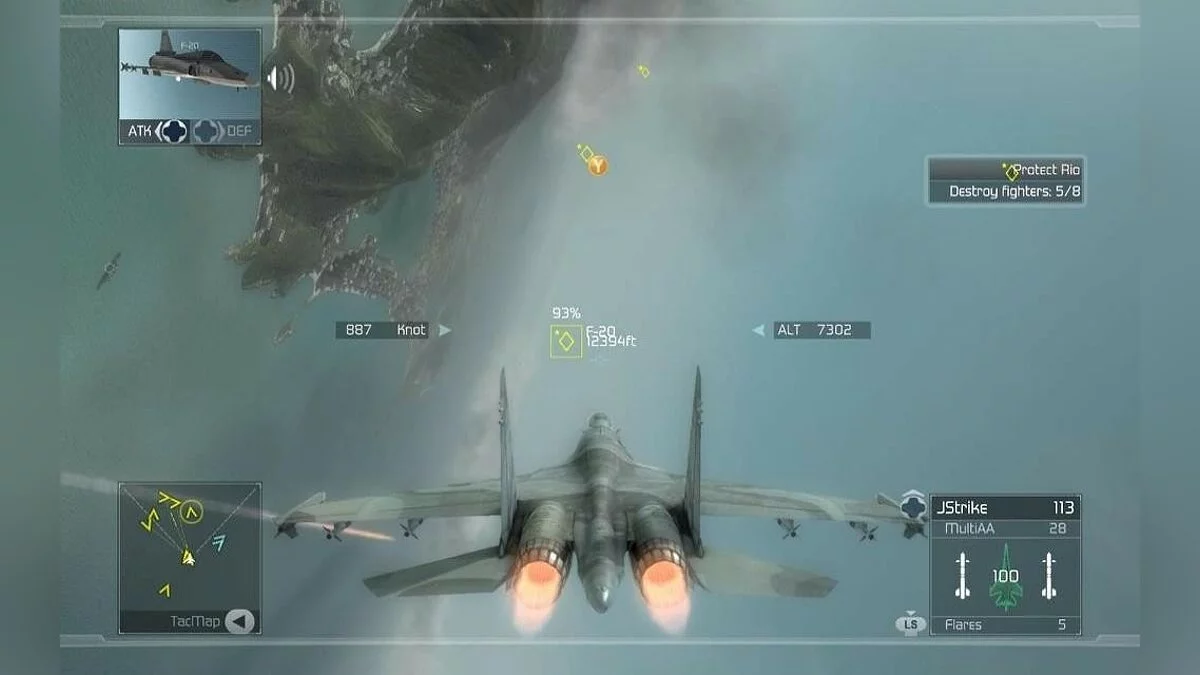 Скриншоты из Tom Clancy's H.A.W.X. / Картинка 140