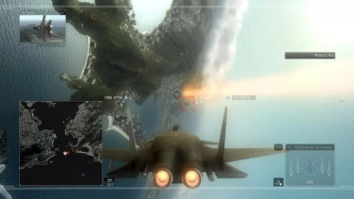 Скриншоты из Tom Clancy's H.A.W.X. / Картинка 163