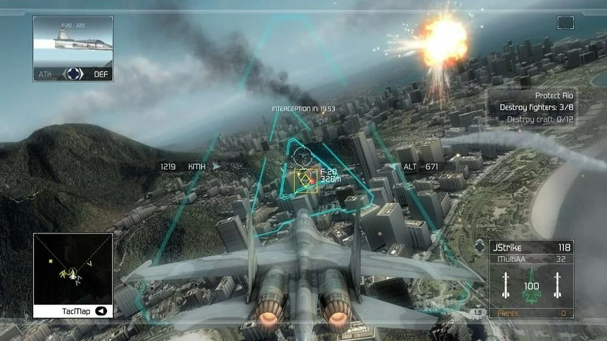 Скриншоты из Tom Clancy's H.A.W.X. / Картинка 166