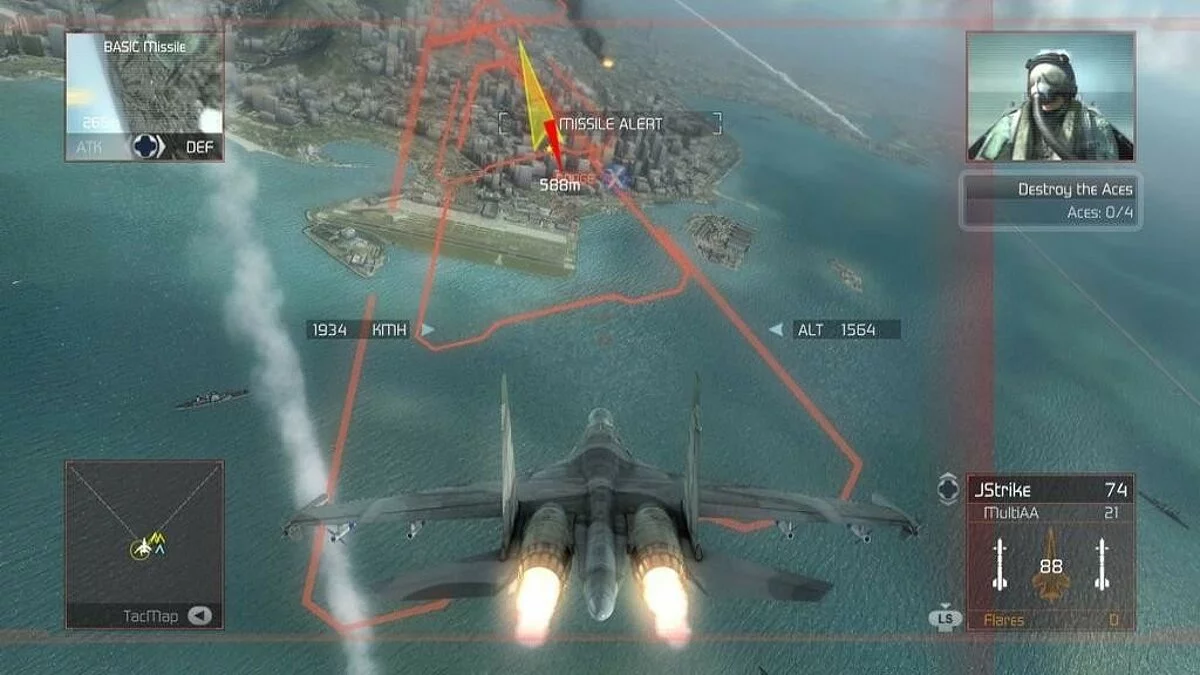 Скриншоты из Tom Clancy's H.A.W.X. / Картинка 169
