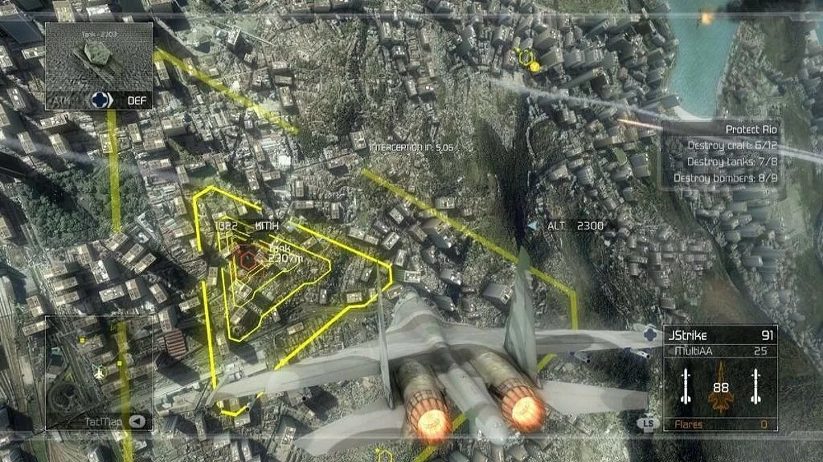 Скриншоты из Tom Clancy's H.A.W.X. / Картинка 171