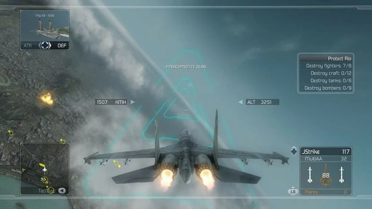 Скриншоты из Tom Clancy's H.A.W.X. / Картинка 172