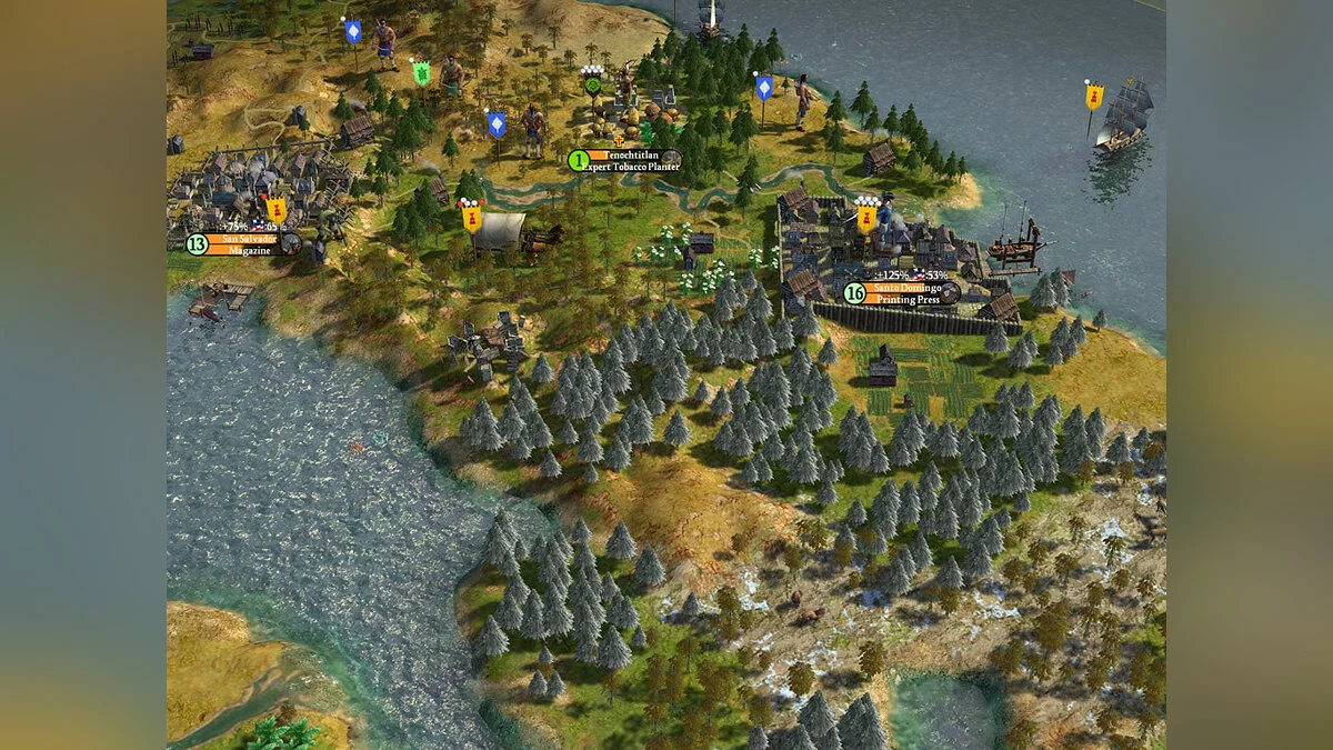 Скриншоты из Sid Meier's Civilization 4: Colonization / Картинка 5