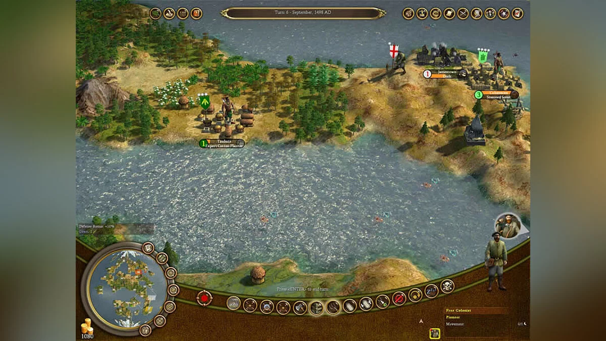 Скриншоты из Sid Meier's Civilization 4: Colonization / Картинка 13
