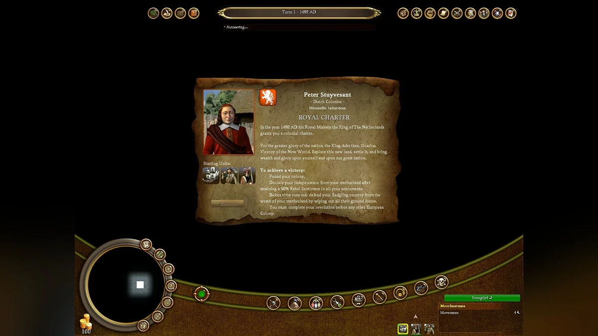 Скриншоты из Sid Meier's Civilization 4: Colonization / Картинка 18