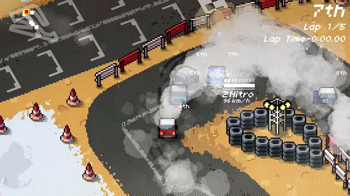 Скриншоты из Super Pixel Racers / Картинка 4