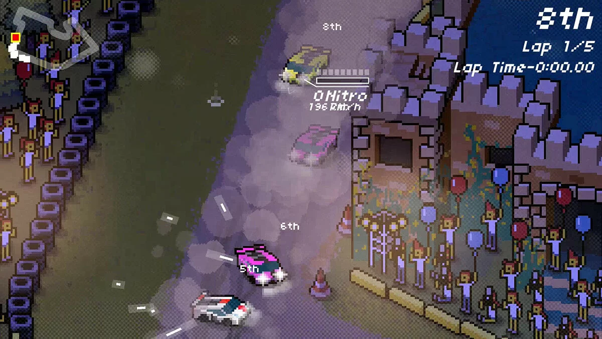Скриншоты из Super Pixel Racers / Картинка 8