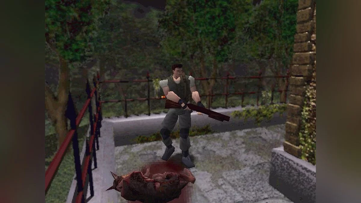 Скриншоты из Resident Evil (1996) / Картинка 49