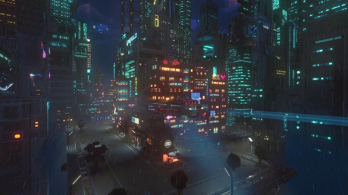 Скриншоты из Cloudpunk / Картинка 25