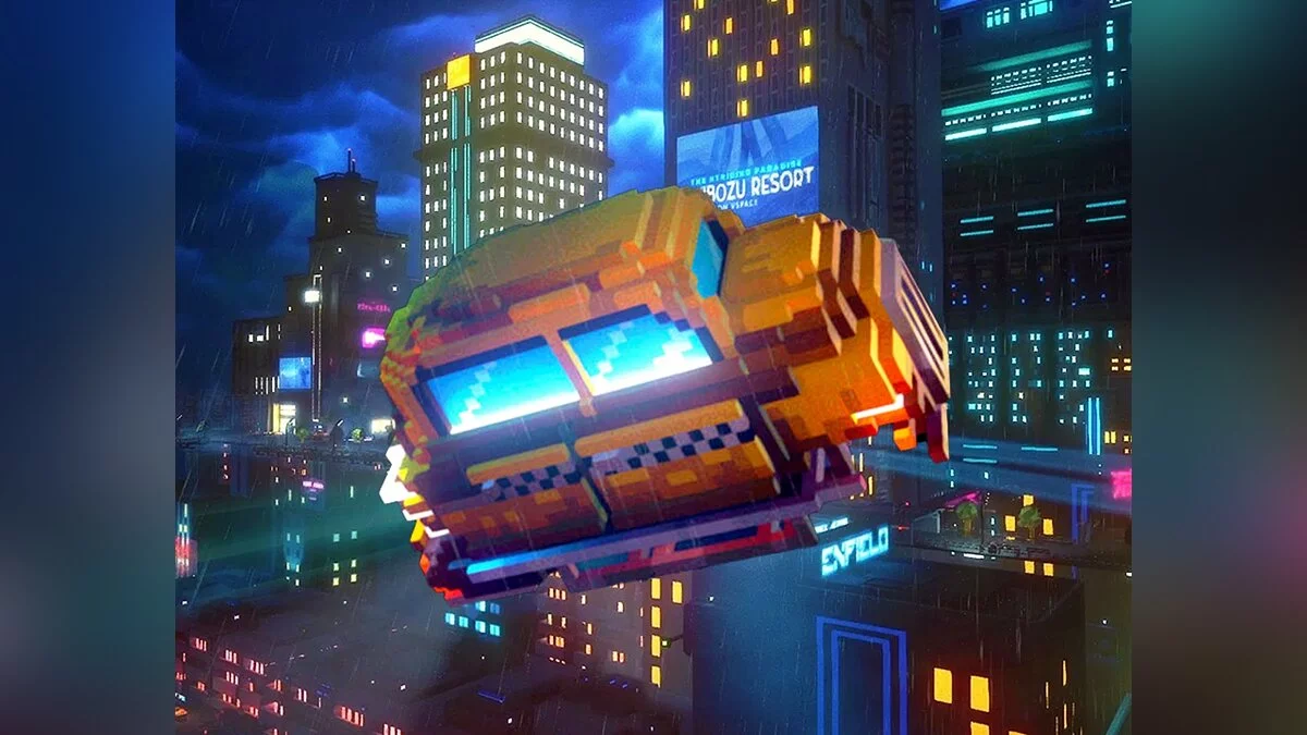 Арт из Cloudpunk / Картинка 2