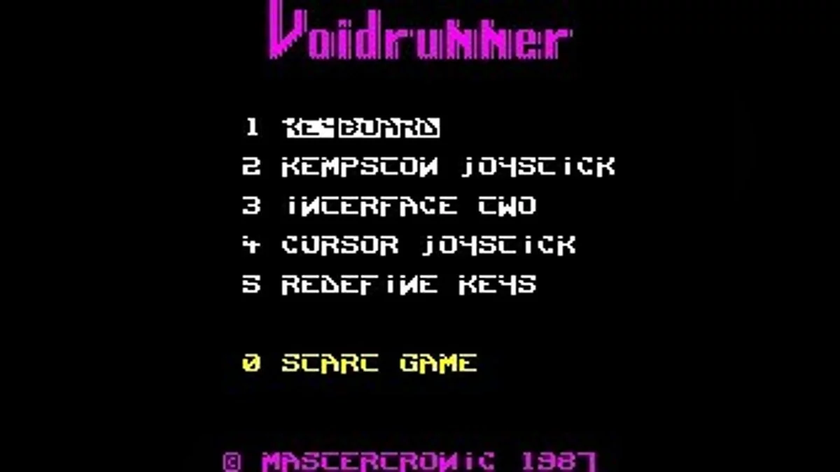 Скриншоты из Voidrunner (1987) / Картинка 19