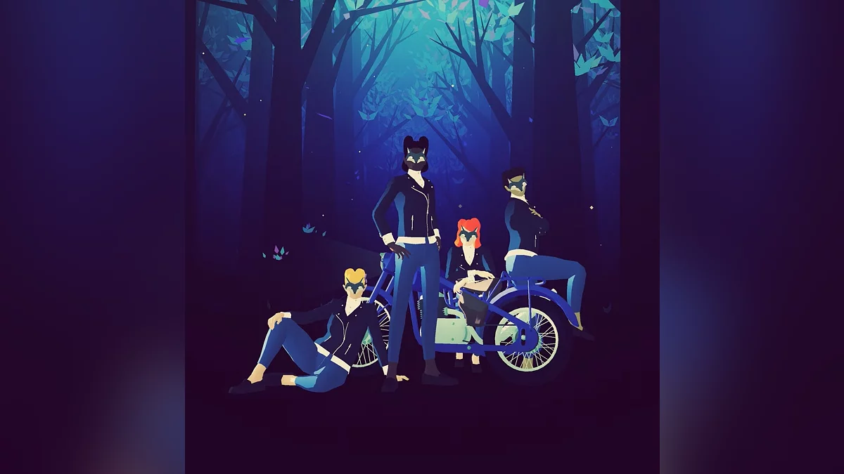 Арт из Sayonara Wild Hearts / Картинка 3
