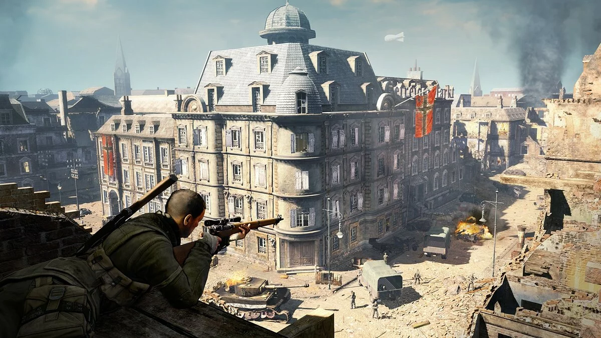 Скриншоты из Sniper Elite V2 Remastered / Картинка 4