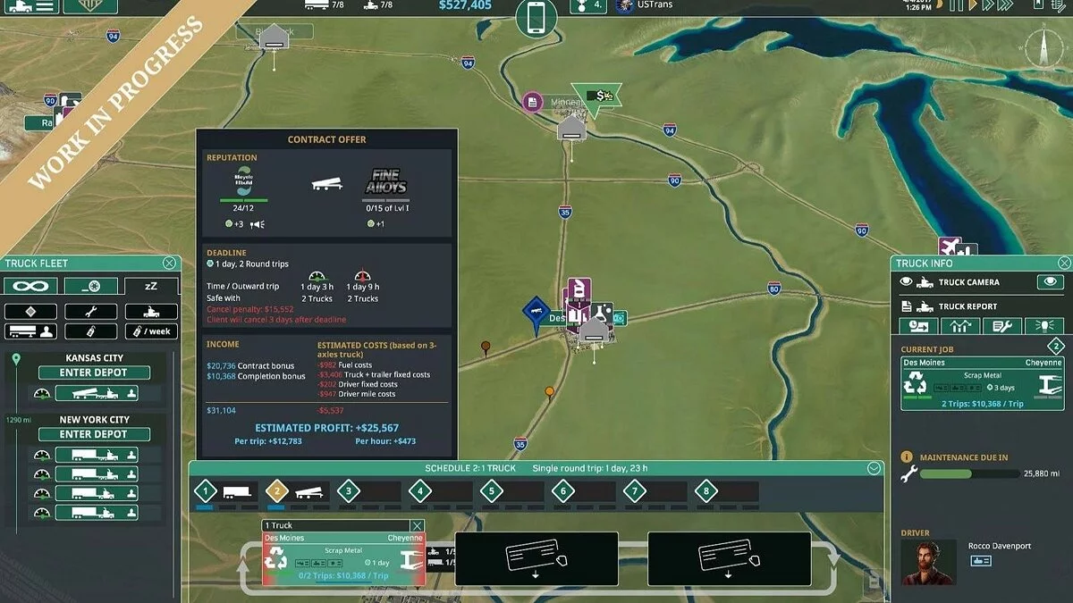 Скриншоты из TransRoad: USA / Картинка 2