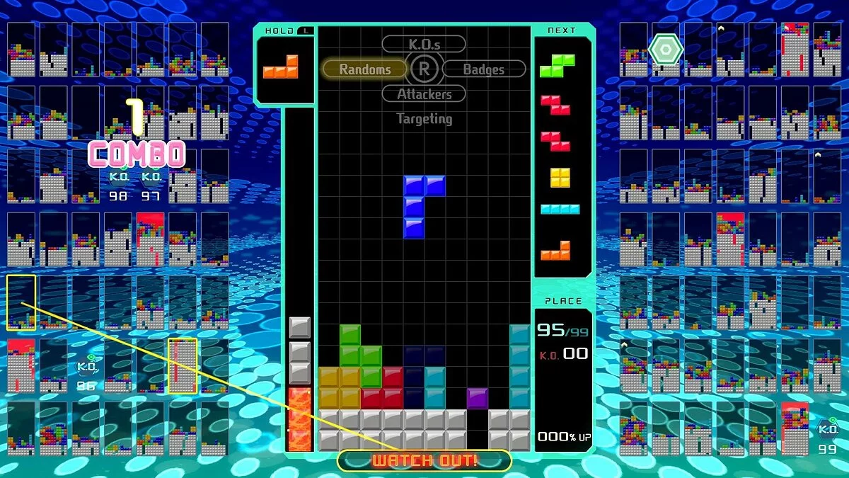 Скриншоты из Tetris 99 / Картинка 7