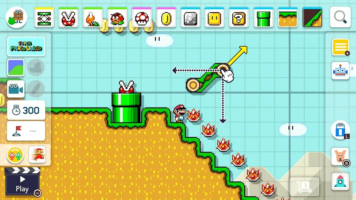 Скриншоты из Super Mario Maker 2 / Картинка 1