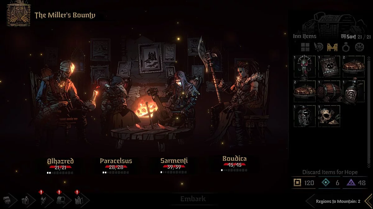Скриншоты из Darkest Dungeon 2 / Картинка 2
