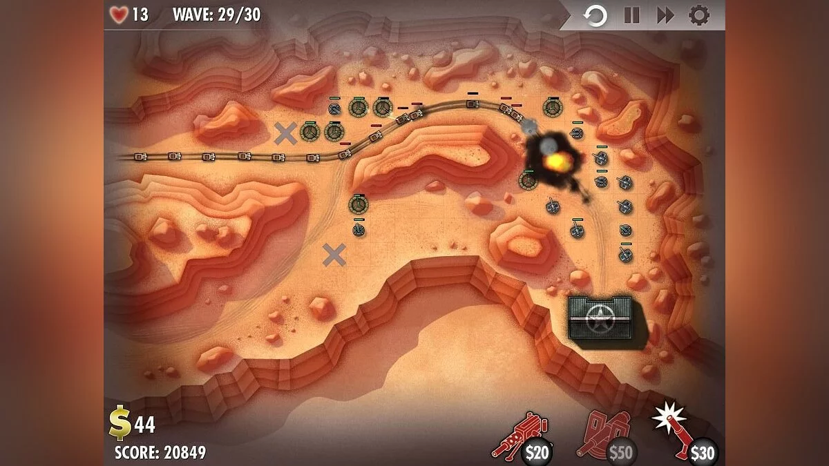 Скриншоты из iBomber Defense / Картинка 19