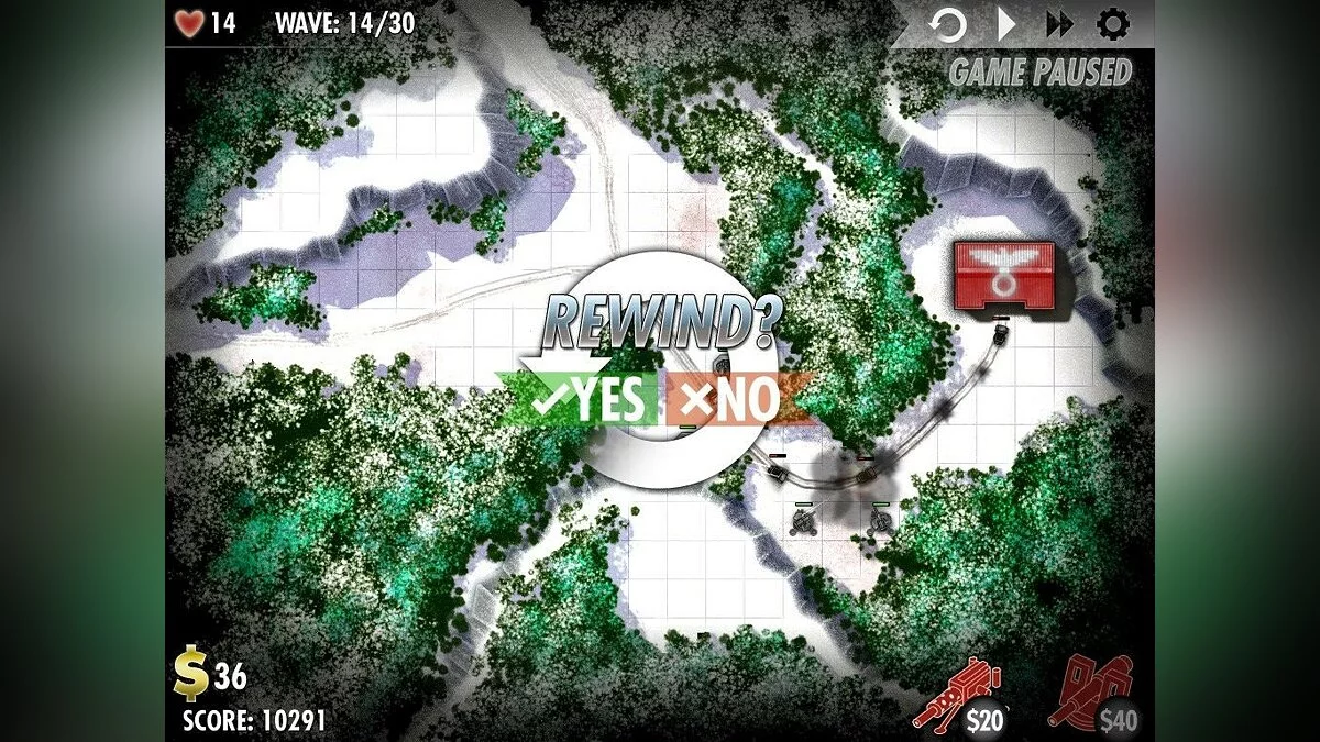 Скриншоты из iBomber Defense / Картинка 25