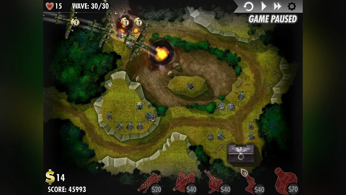Скриншоты из iBomber Defense / Картинка 28